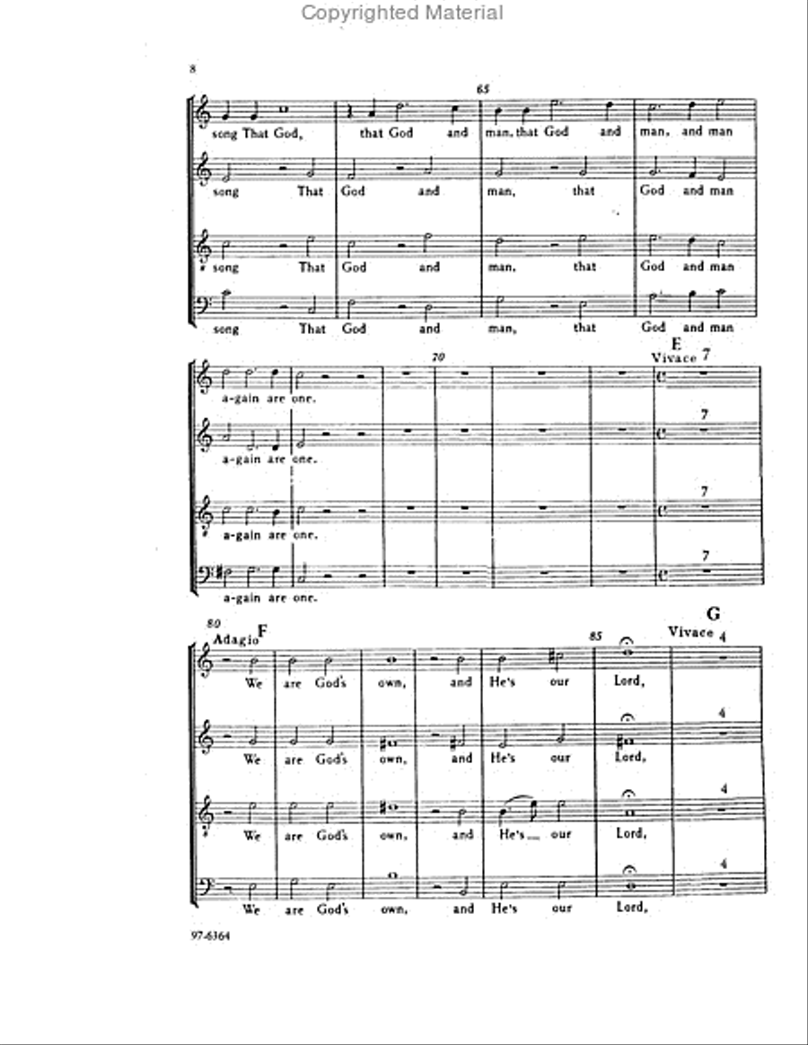 The Infant Jesus / Das neugeborne Kindelein Choir scores gallery preview page 4