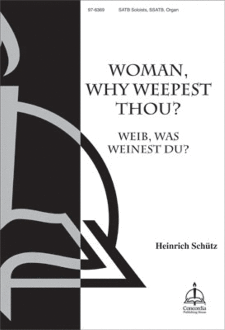 Woman, Why Weepest Thou? / Weib, was weinest du? Choir scores gallery preview page 1