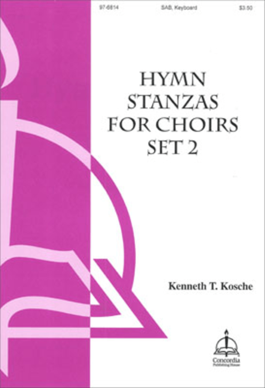Hymn Stanzas for Choirs, Set 2 Choir scores gallery preview page 1