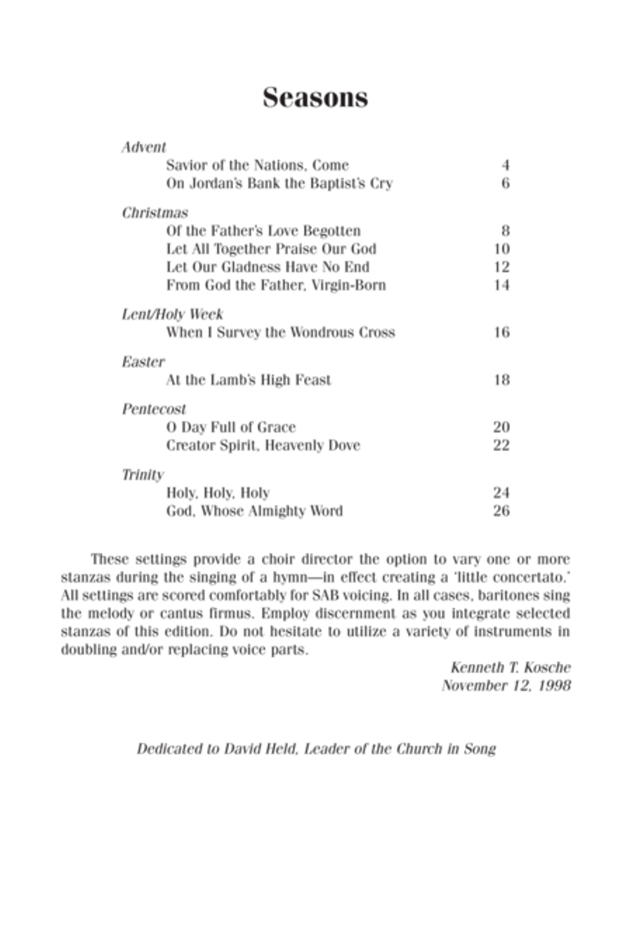 Hymn Stanzas for Choirs, Set 2 Choir scores gallery preview page 3