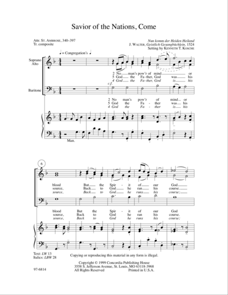 Hymn Stanzas for Choirs, Set 2 Choir scores gallery preview page 4