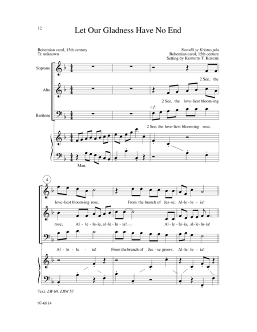 Hymn Stanzas for Choirs, Set 2 Choir scores gallery preview page 8