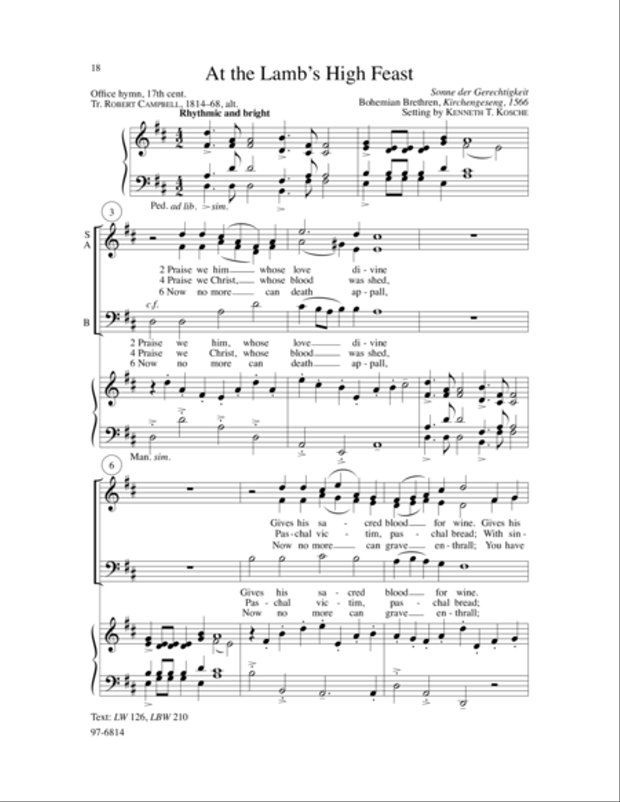 Hymn Stanzas for Choirs, Set 2 Choir scores gallery preview page 11