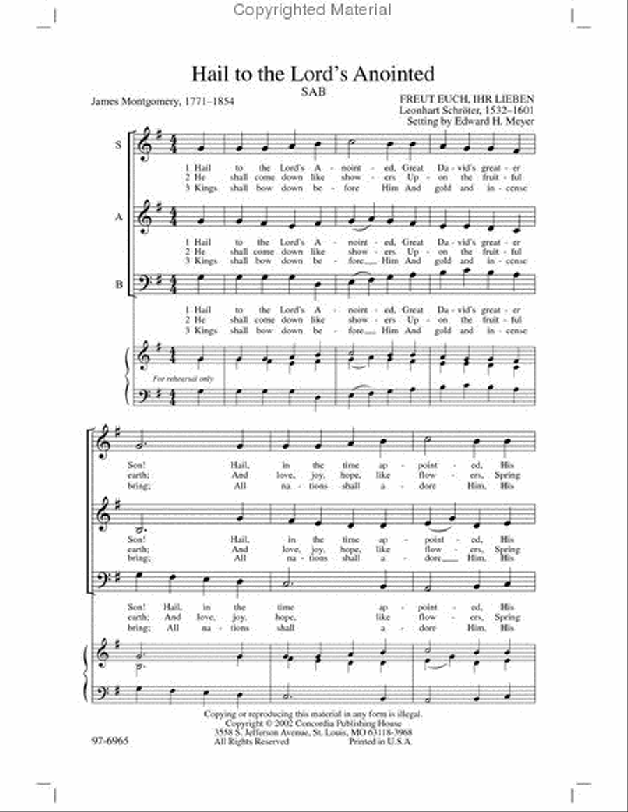 Seven Hymn Settings for Small Parish Choirs Choir scores gallery preview page 2
