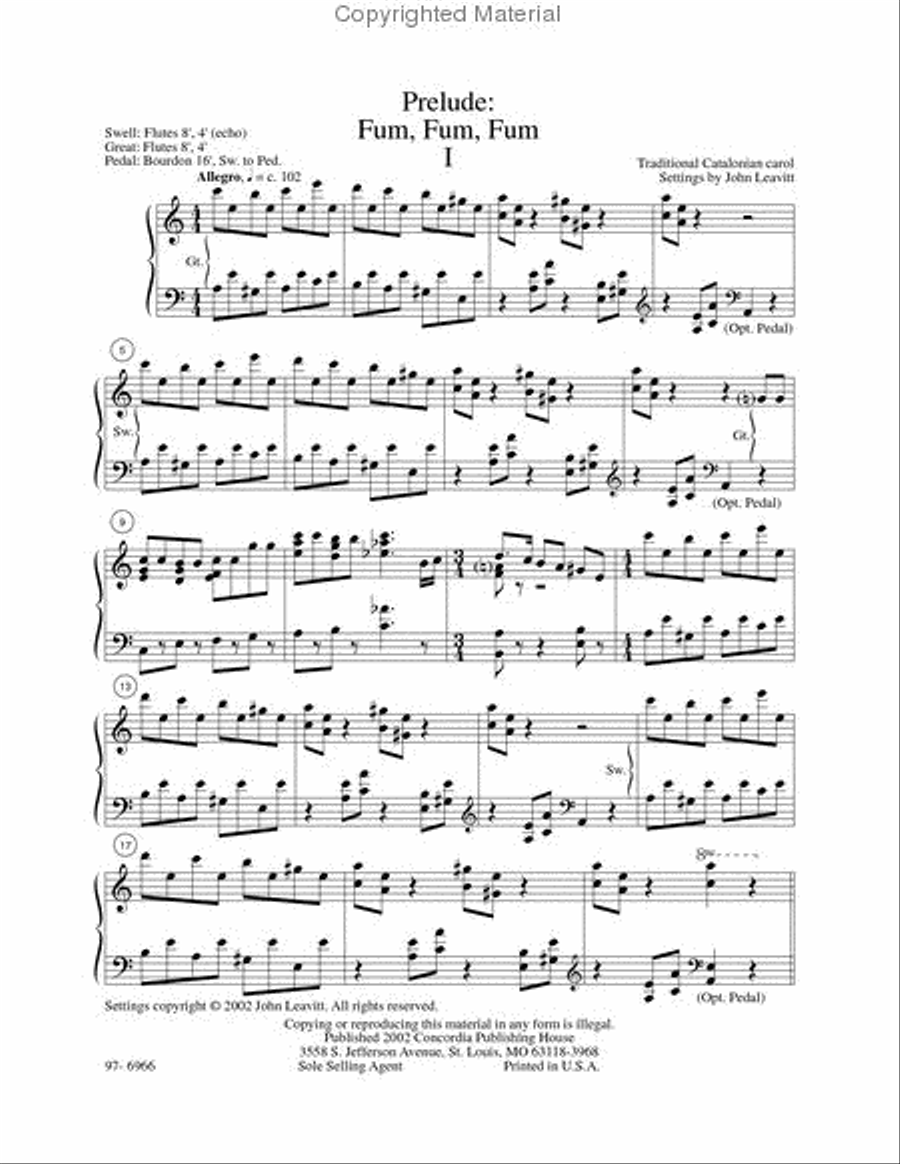 Simply Christmas Organ scores gallery preview page 2