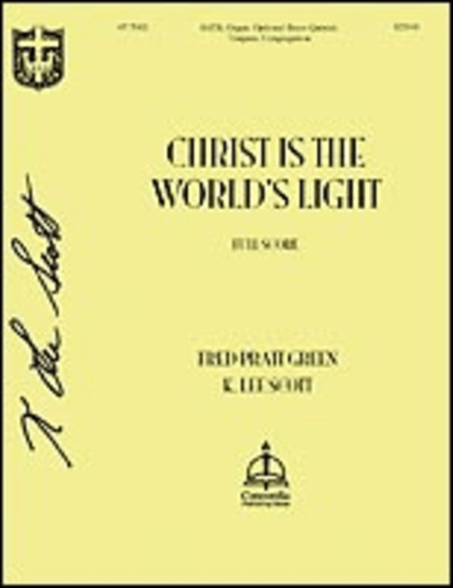 Christ Is the World's Light (Full Score) (Scott) Choir scores gallery preview page 1