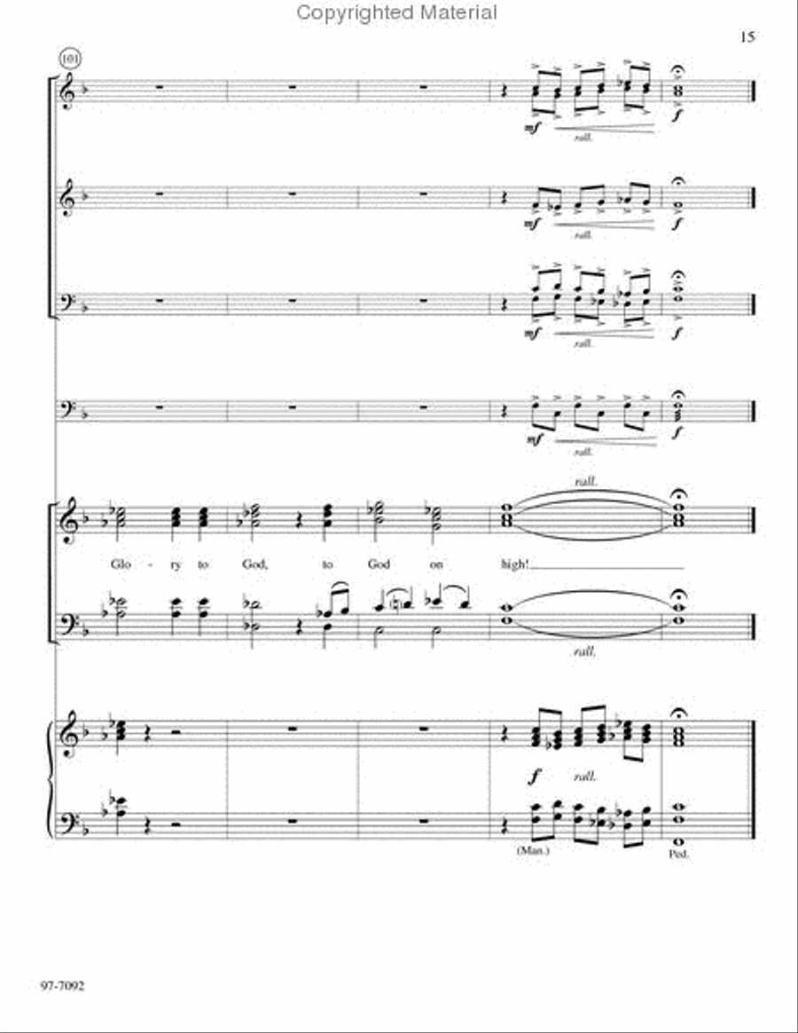 Christ Is the World's Light (Full Score) (Scott) Choir scores gallery preview page 6