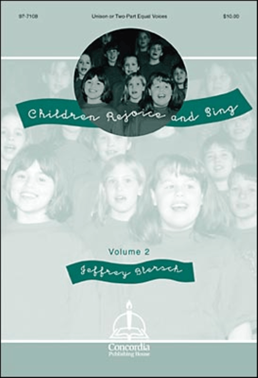 Children Rejoice and Sing, Vol. 2 Choir scores gallery preview page 1