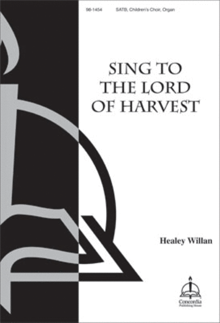 Sing to the Lord of Harvest (Willan) - SATB and Jr. Choir Choir scores gallery preview page 1