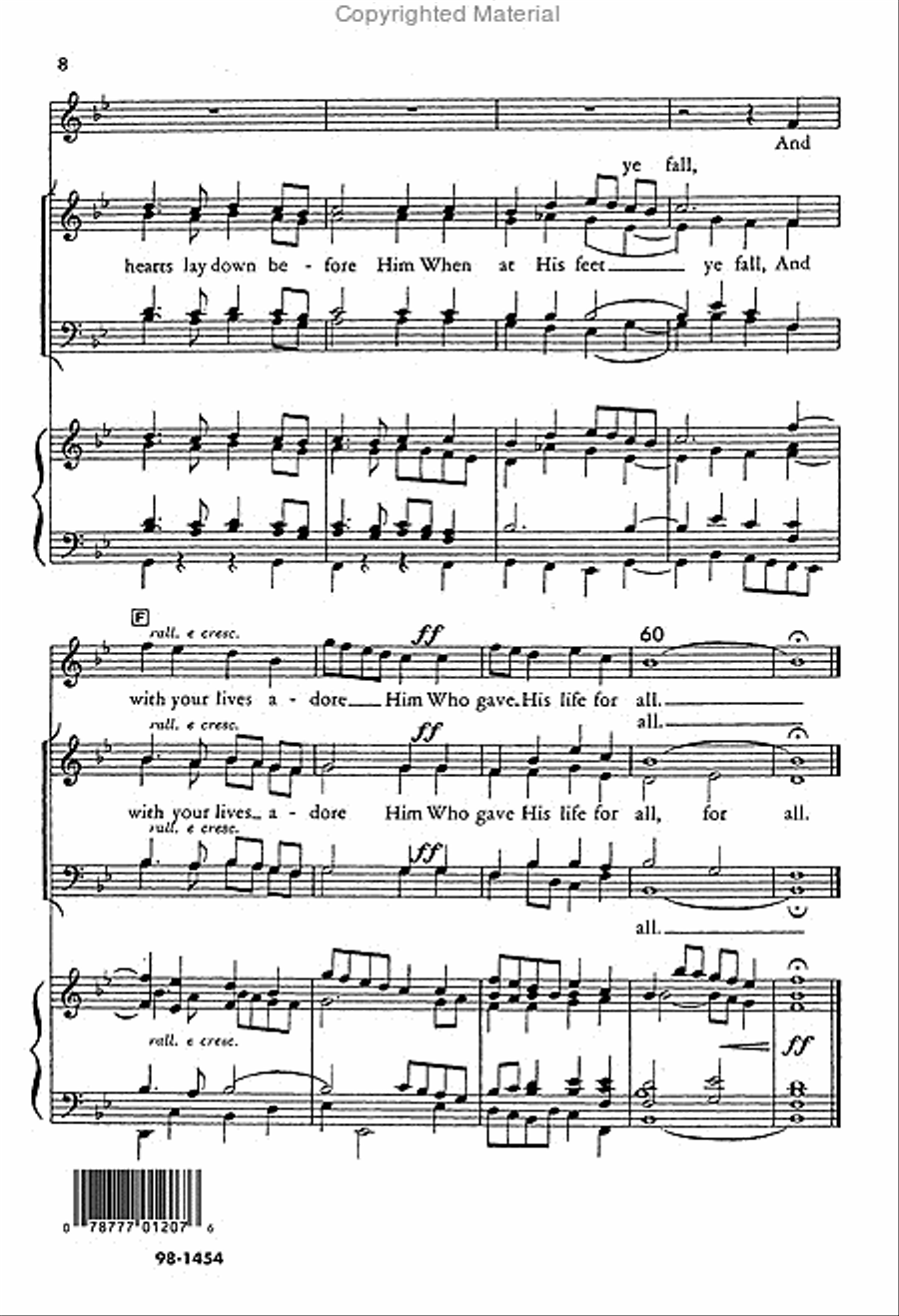 Sing to the Lord of Harvest (Willan) - SATB and Jr. Choir Choir scores gallery preview page 7