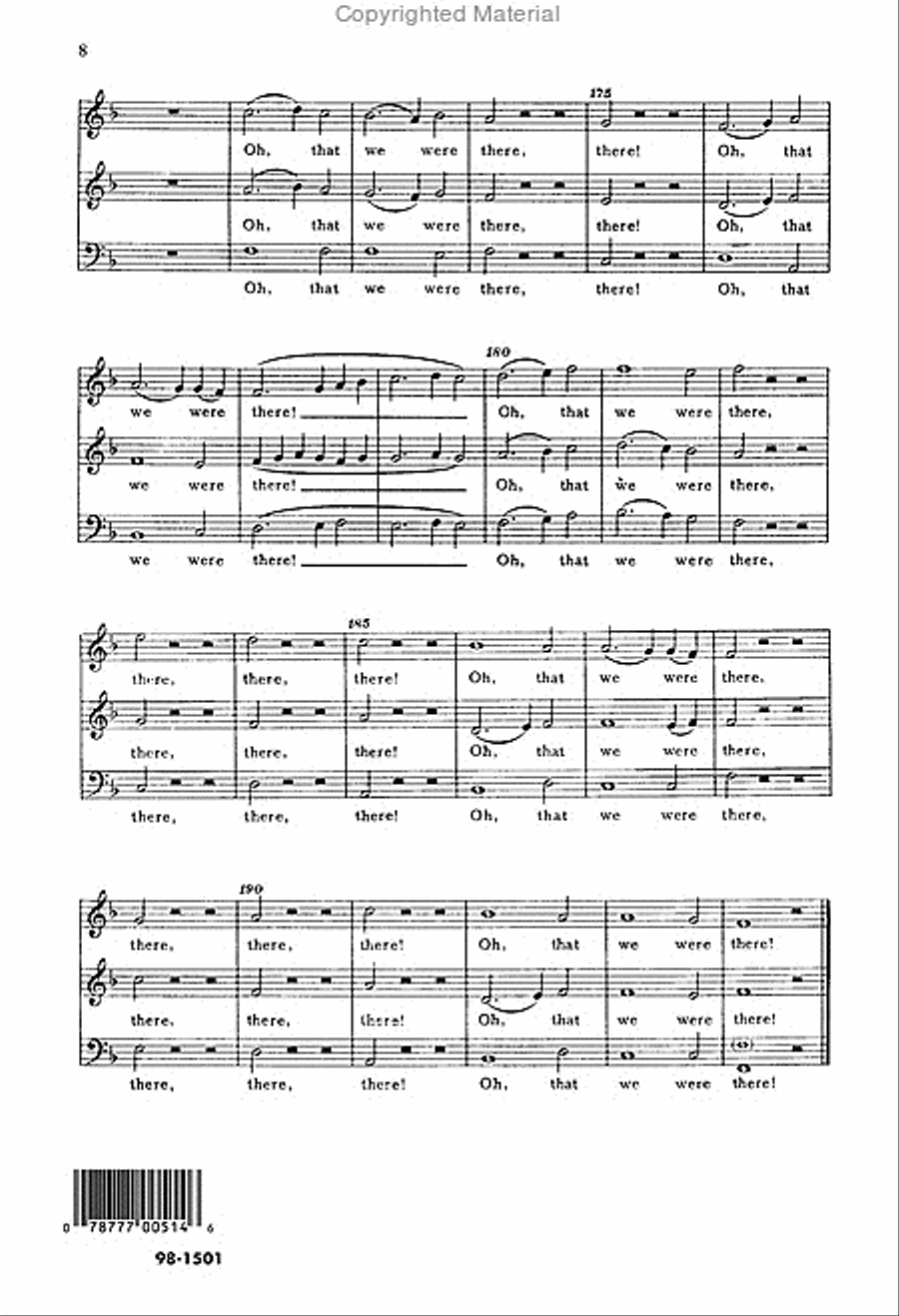In dulci jubilo / Now Sing We, Now Rejoice Choir scores gallery preview page 5