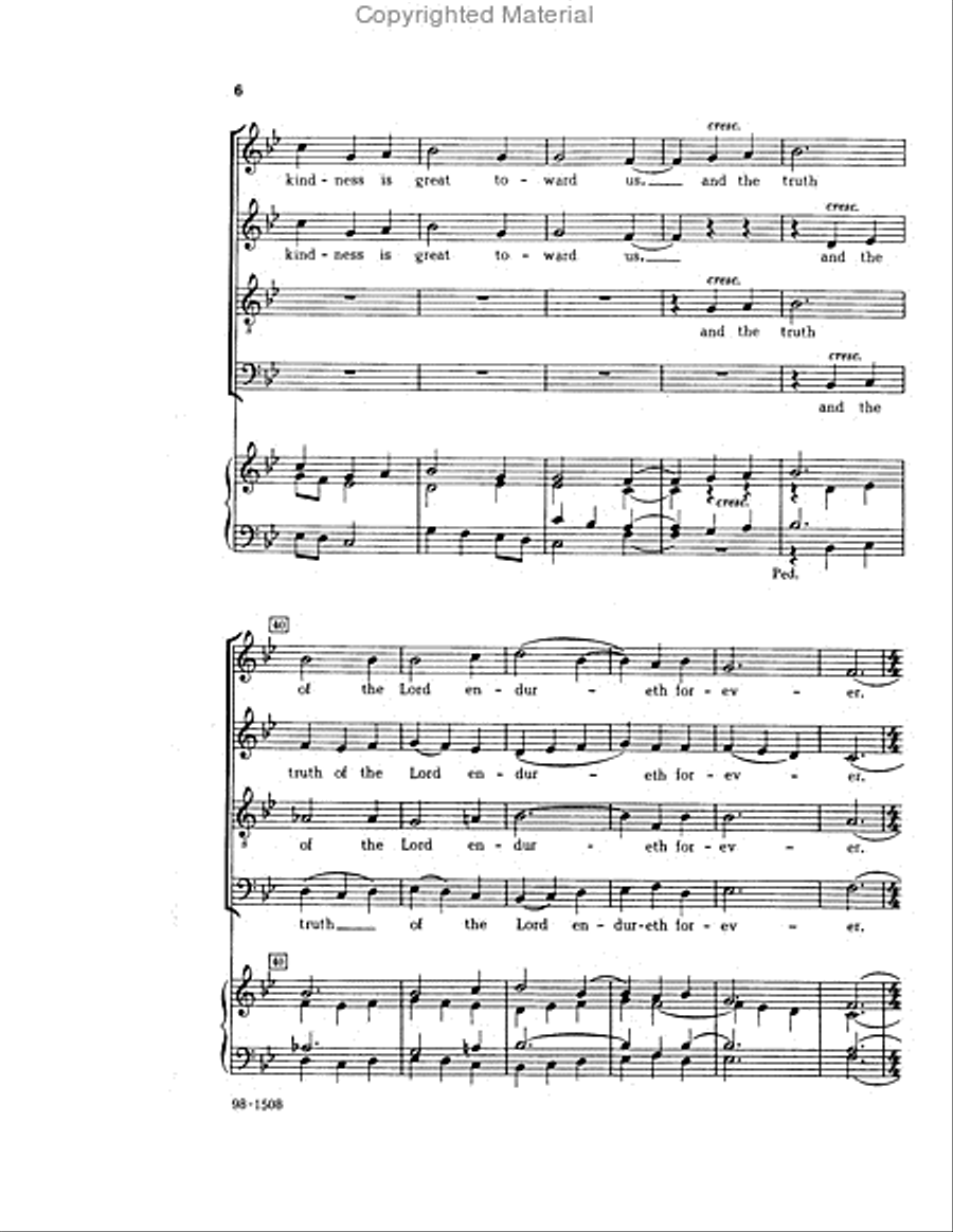 Arise, Shine, for Thy Light Is Come Choir scores gallery preview page 3