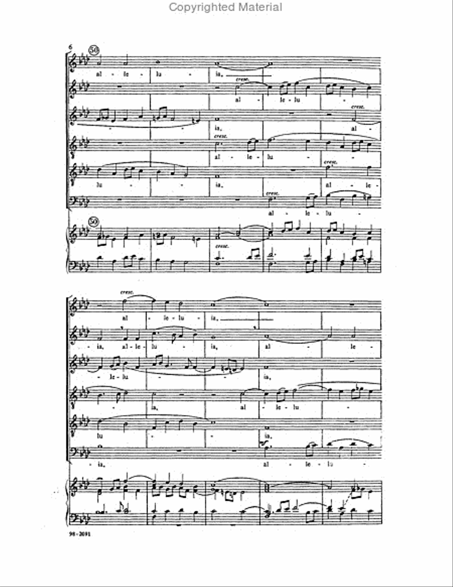 Haec Dies / Sing Praises to God This Holy Day Choir scores gallery preview page 7