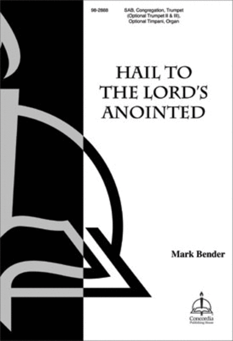 Hail to the Lord's Anointed Choir scores gallery preview page 1