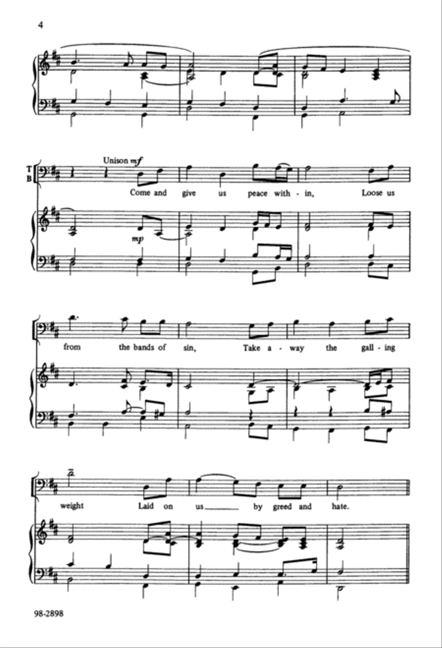 Zion at Thy Shining Gates Choir scores gallery preview page 4