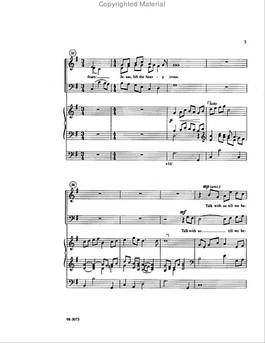 Stay with Us - SAB Stay with Us - SAB Choir scores gallery preview page 4