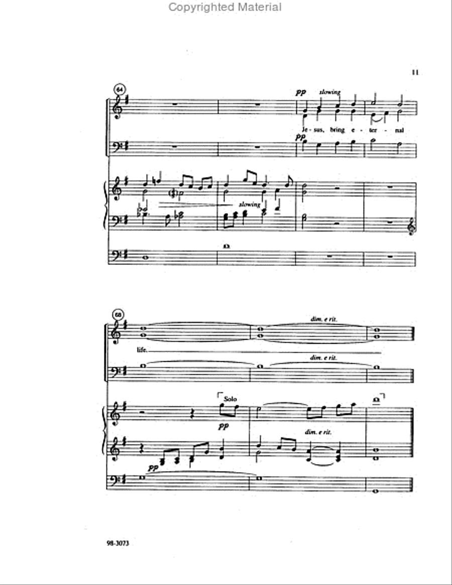 Stay with Us - SAB Stay with Us - SAB Choir scores gallery preview page 6