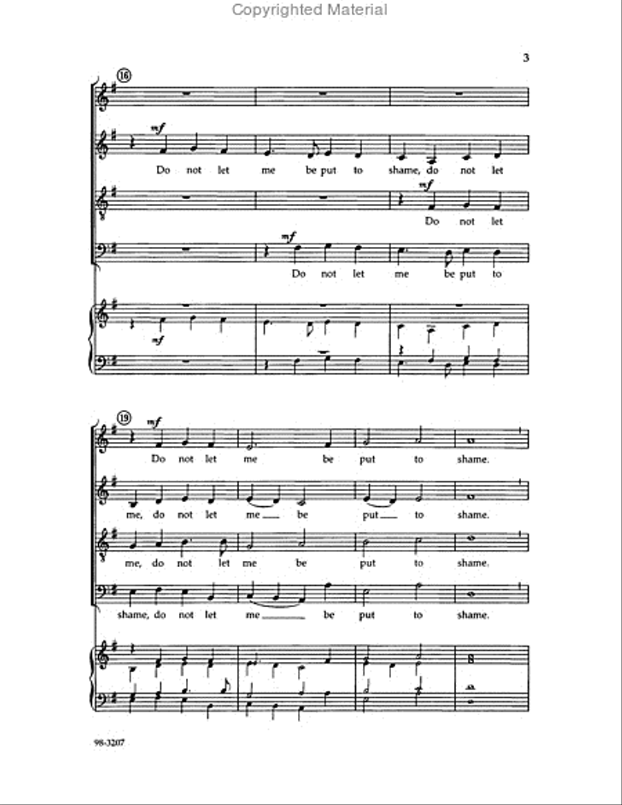 Show Me Your Ways, O Lord Choir scores gallery preview page 3