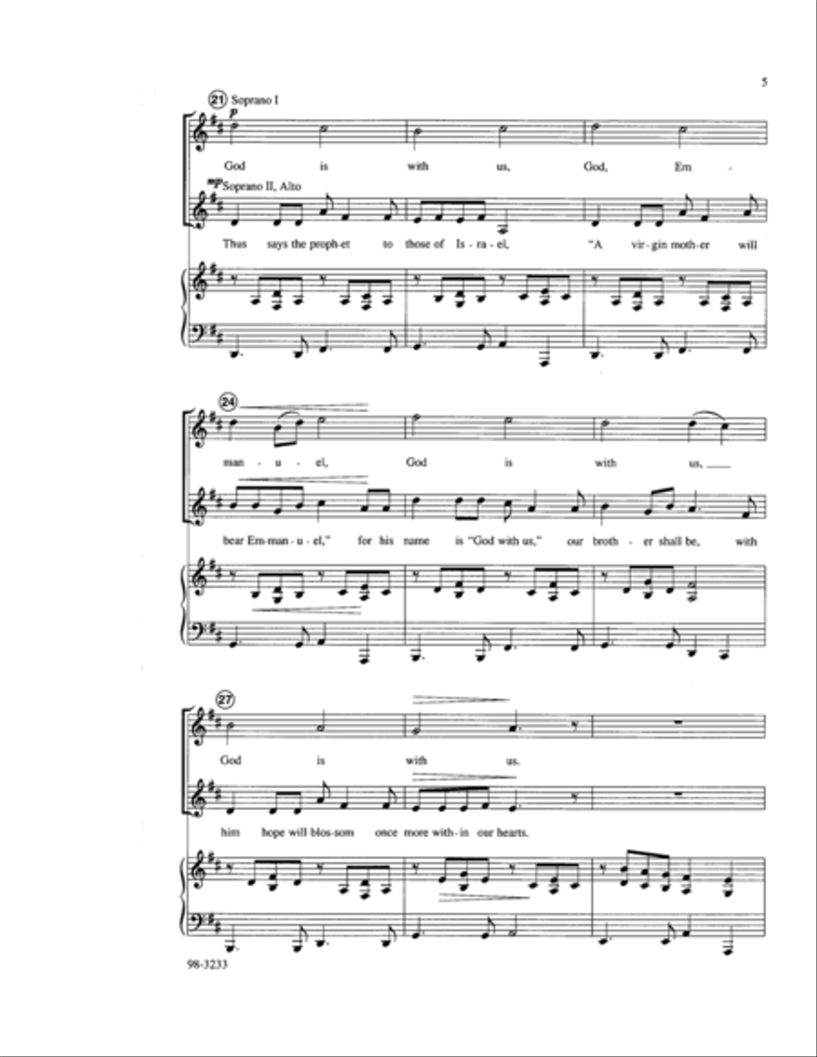 Toda La Tierra / All Earth Is Waiting Choir scores gallery preview page 5