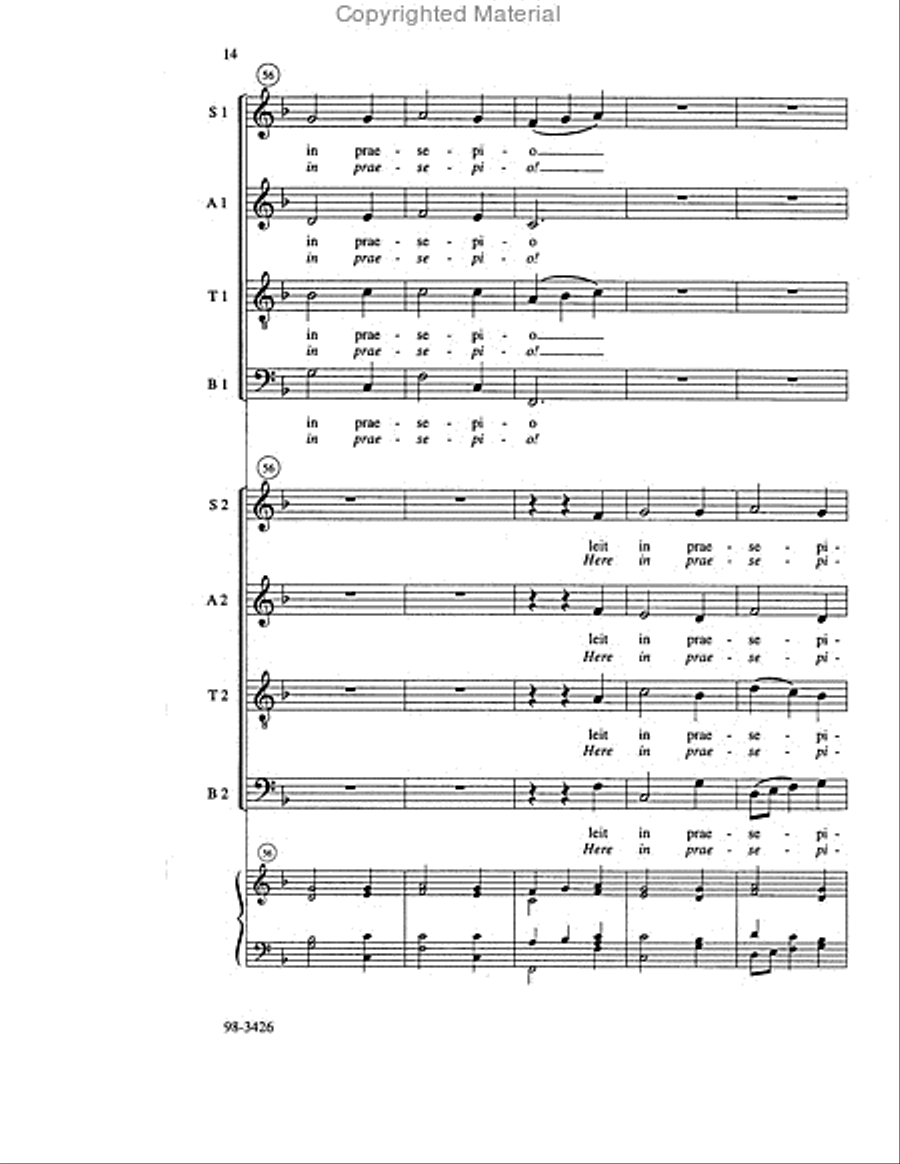 In dulci jubilo (Braun) In dulci jubilo (Braun) Trombone scores gallery preview page 13