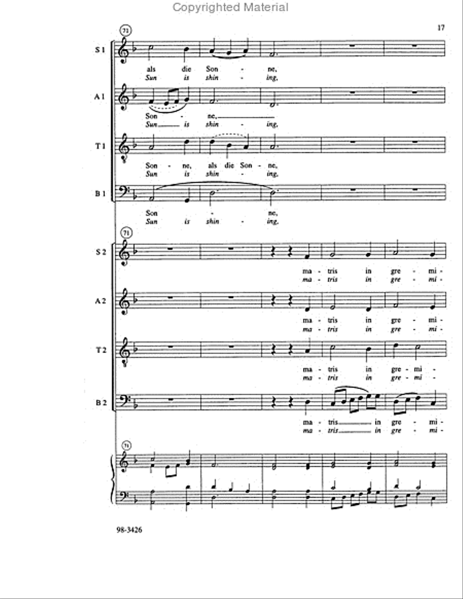 In dulci jubilo (Braun) In dulci jubilo (Braun) Trombone scores gallery preview page 16