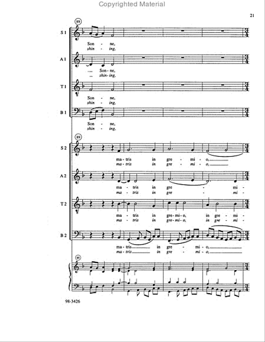 In dulci jubilo (Braun) In dulci jubilo (Braun) Trombone scores gallery preview page 20