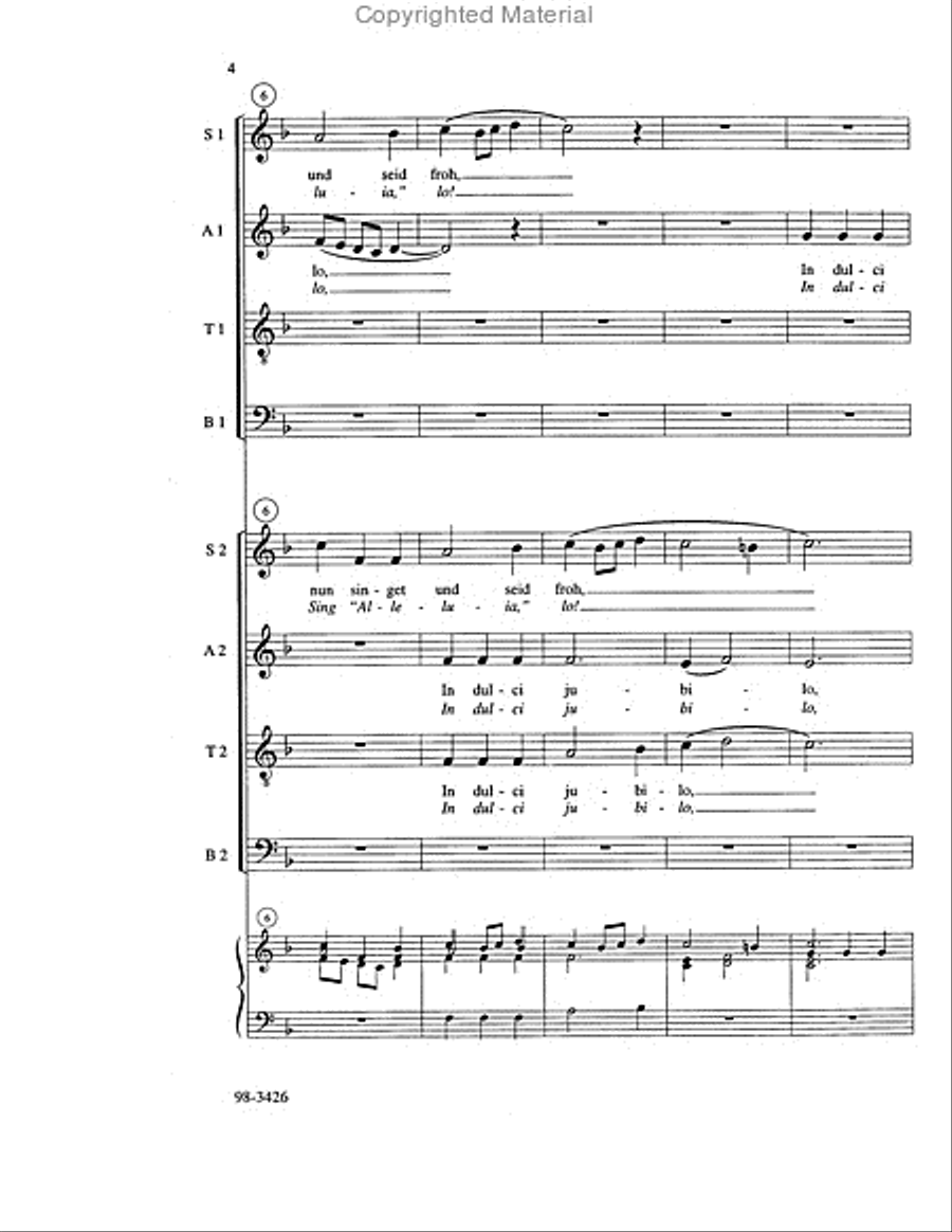 In dulci jubilo (Braun) In dulci jubilo (Braun) Trombone scores gallery preview page 3