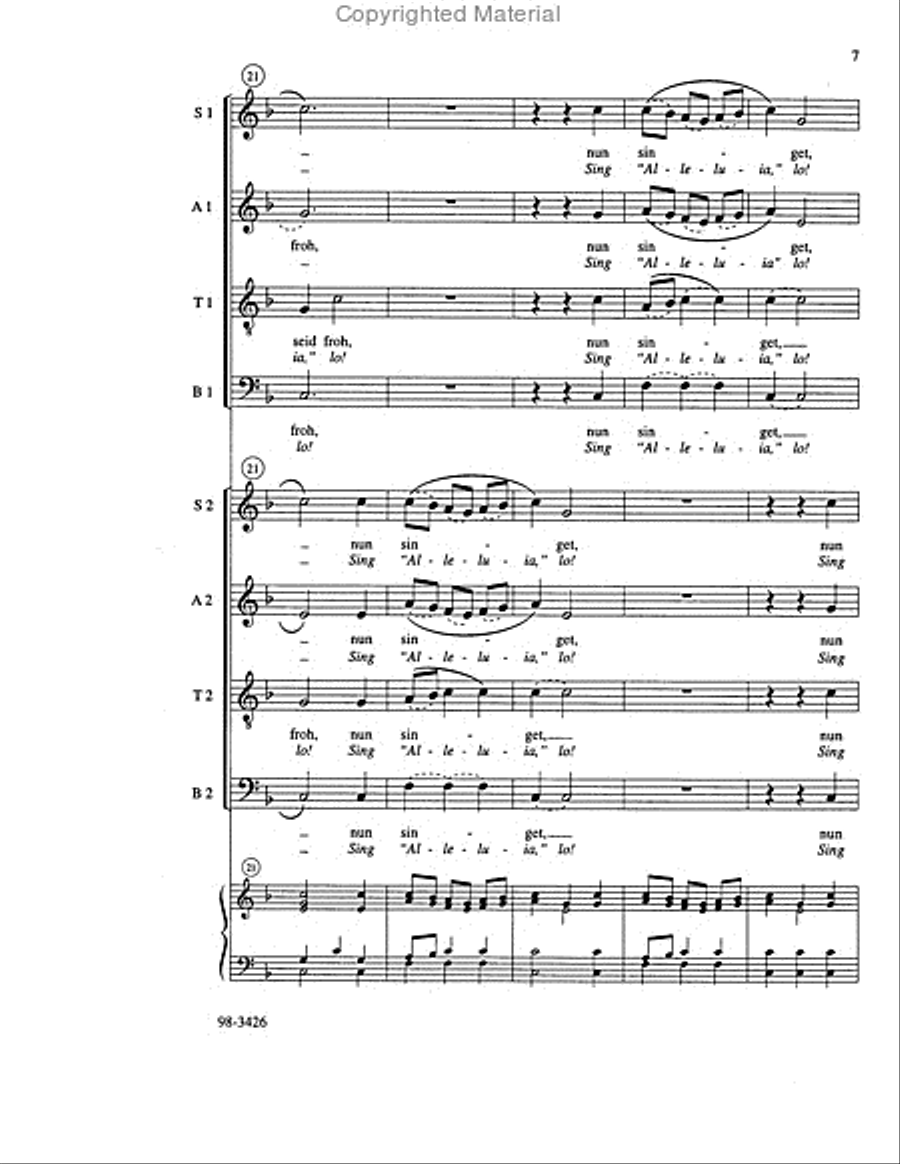 In dulci jubilo (Braun) In dulci jubilo (Braun) Trombone scores gallery preview page 6