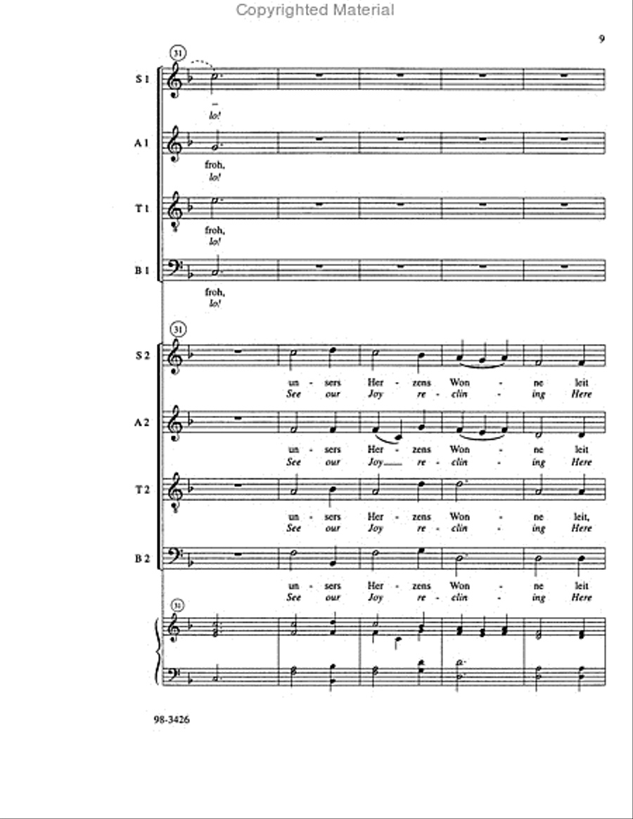 In dulci jubilo (Braun) In dulci jubilo (Braun) Trombone scores gallery preview page 8