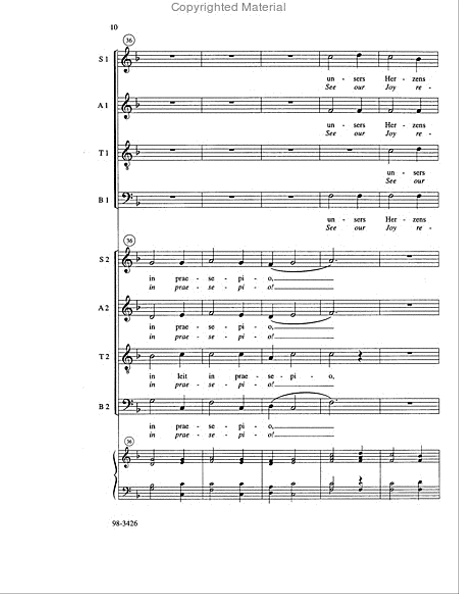 In dulci jubilo (Braun) In dulci jubilo (Braun) Trombone scores gallery preview page 9