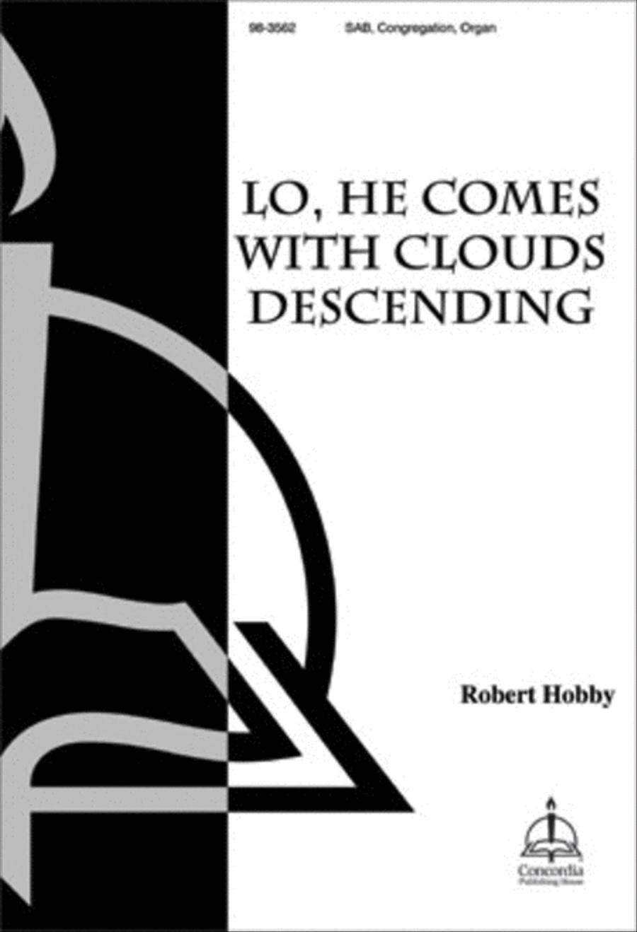 Lo, He Comes with Clouds Descending (Hobby) Choir scores gallery preview page 1