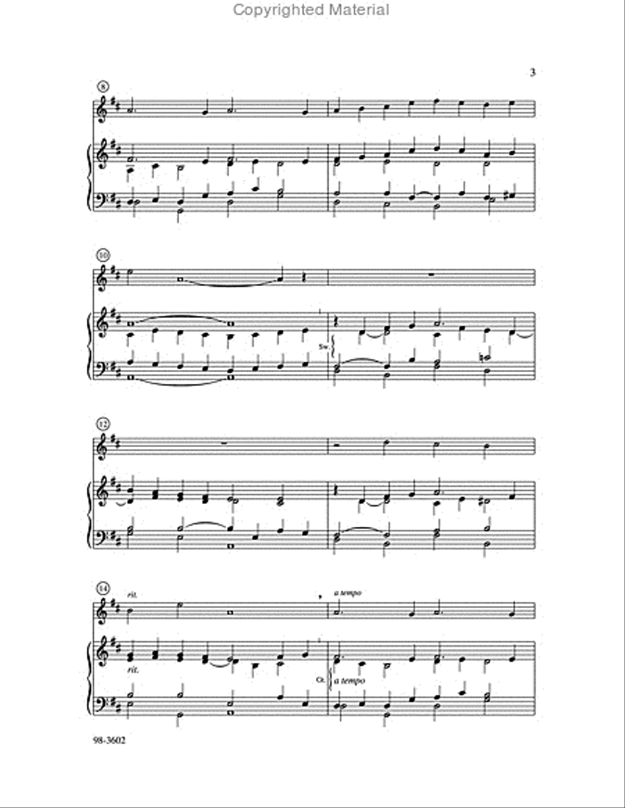 Christ Be Our Seed Christ Be Our Seed Choir scores gallery preview page 3