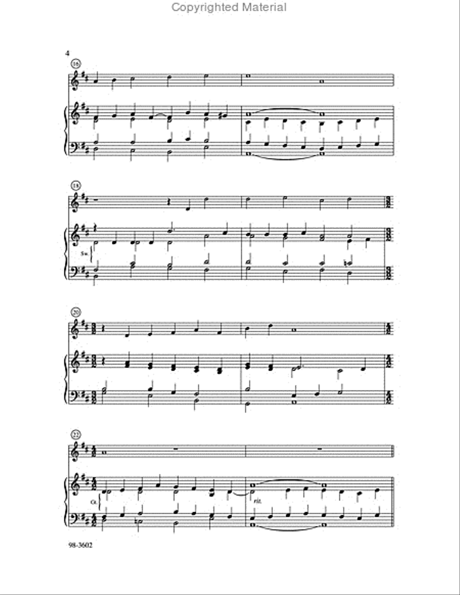 Christ Be Our Seed Christ Be Our Seed Choir scores gallery preview page 4