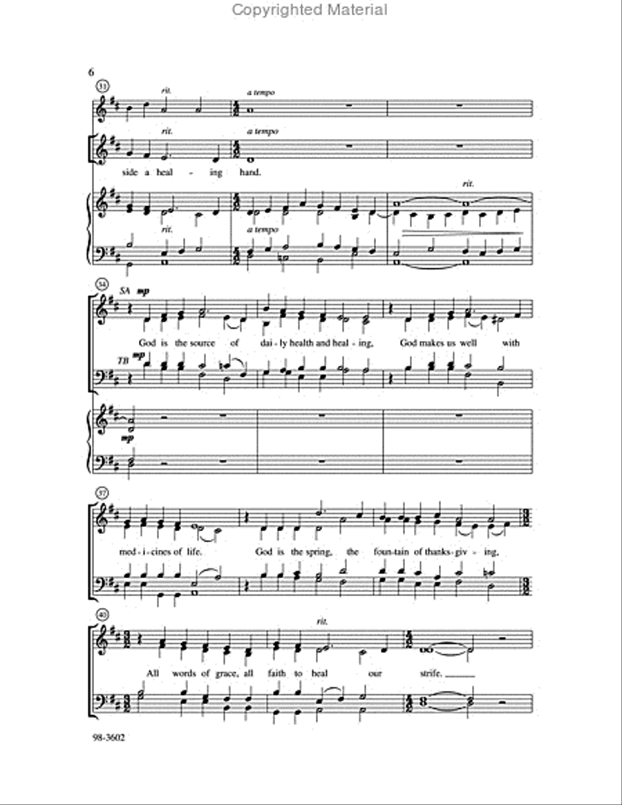 Christ Be Our Seed Christ Be Our Seed Choir scores gallery preview page 6