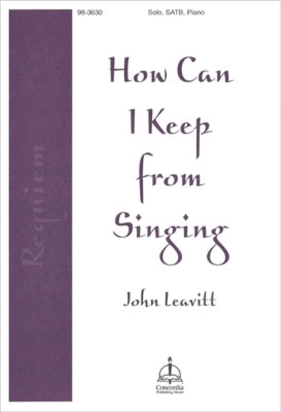 How Can I Keep from Singing - SATB 4-Part scores gallery preview page 1