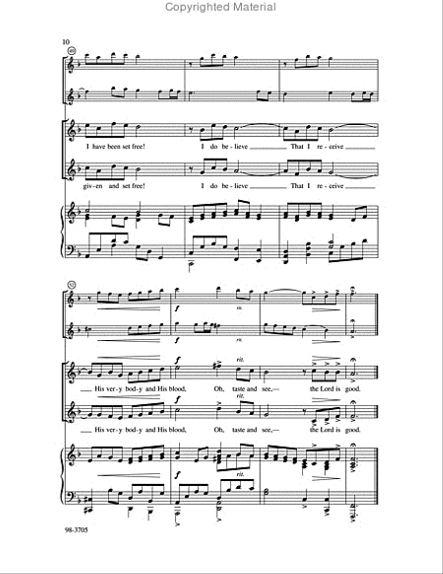 What Is This Bread? Choir scores gallery preview page 6