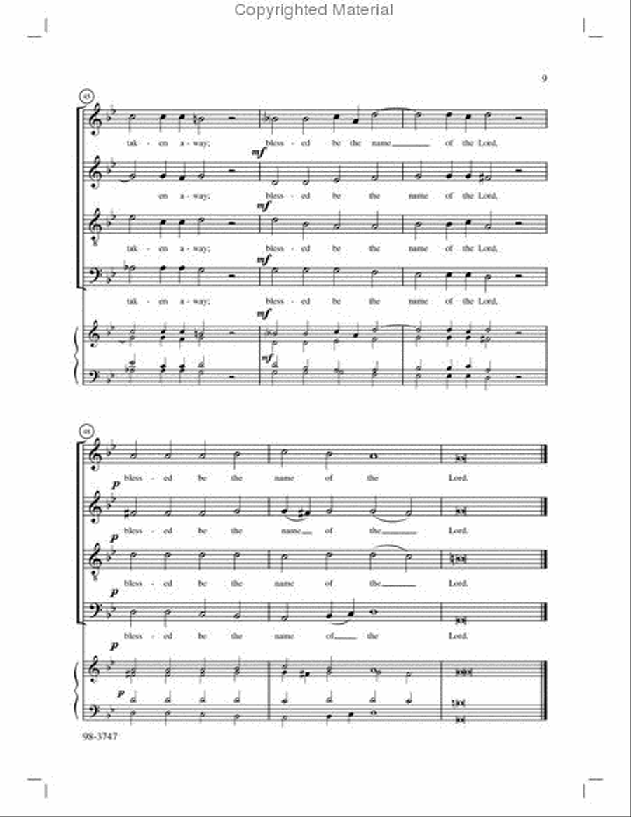 I Am the Resurrection and the Life Choir scores gallery preview page 5