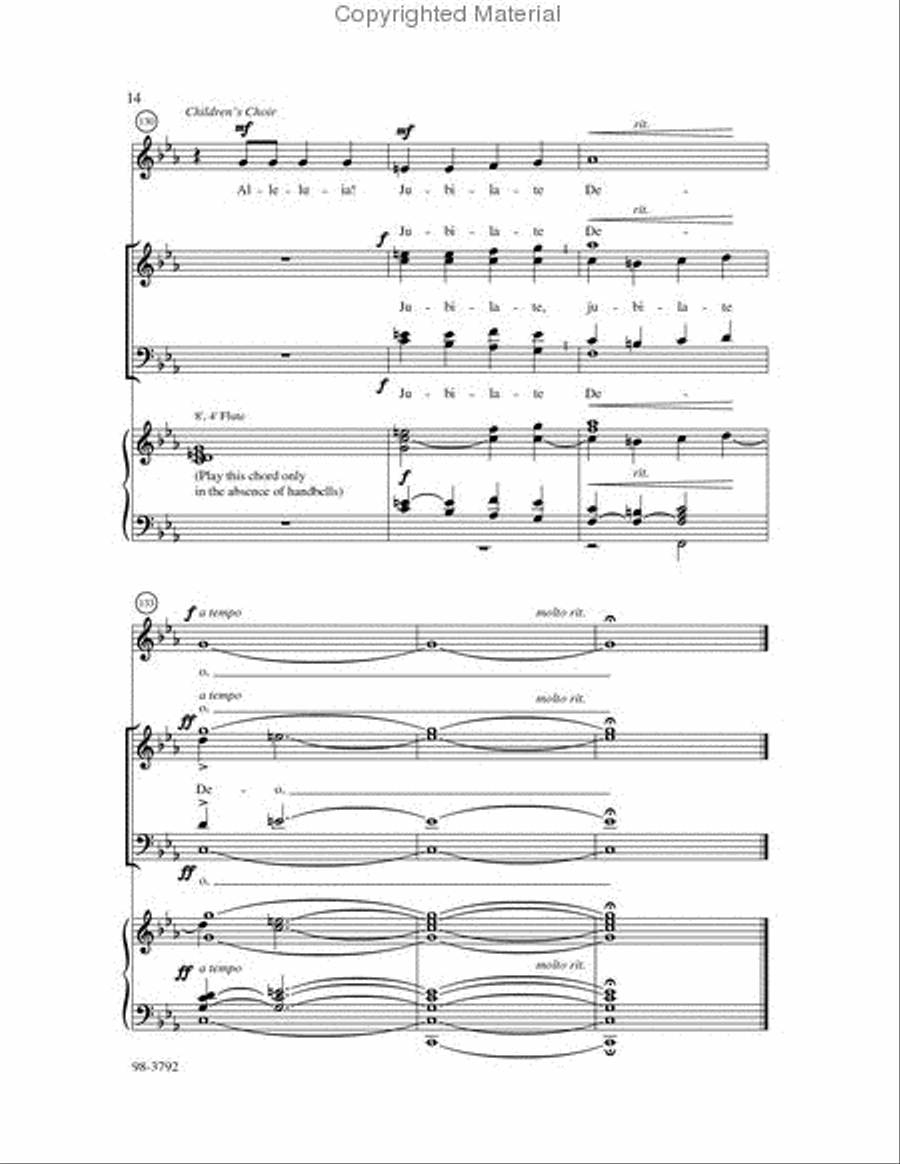 Built on the Rock (Hopson) Choir scores gallery preview page 5