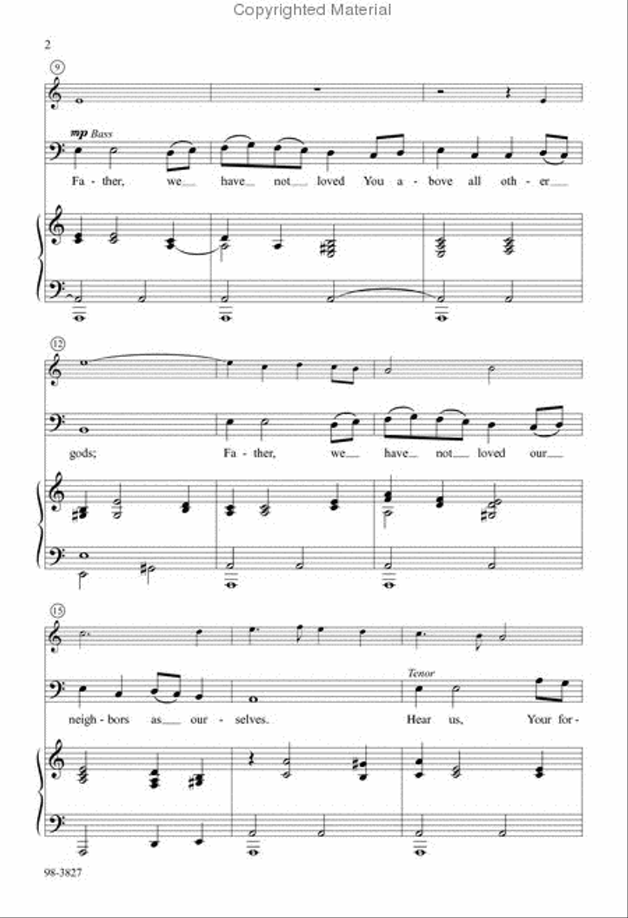 Advent Comfort Choir scores gallery preview page 3