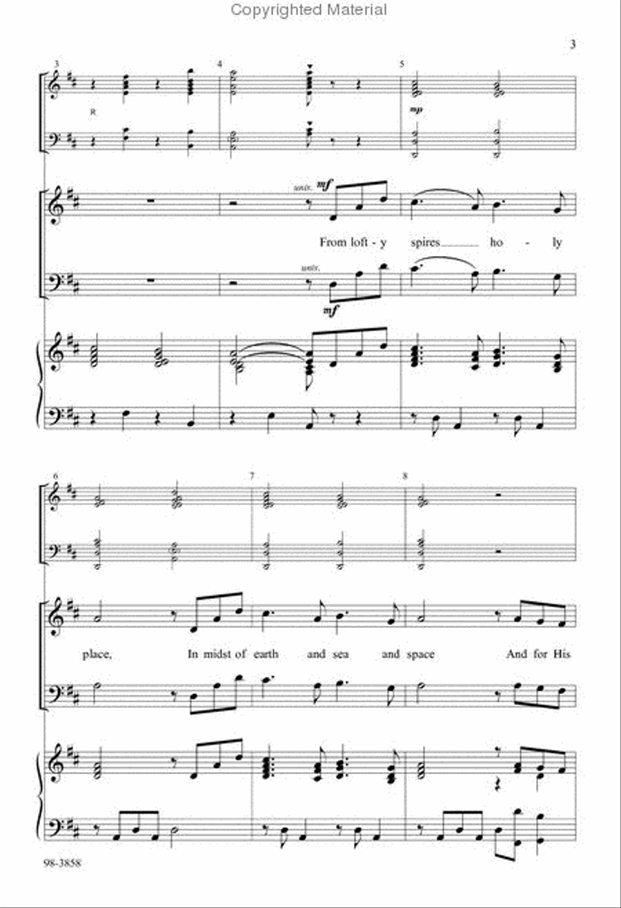 Psalm 150 (Behnke) Choir scores gallery preview page 3
