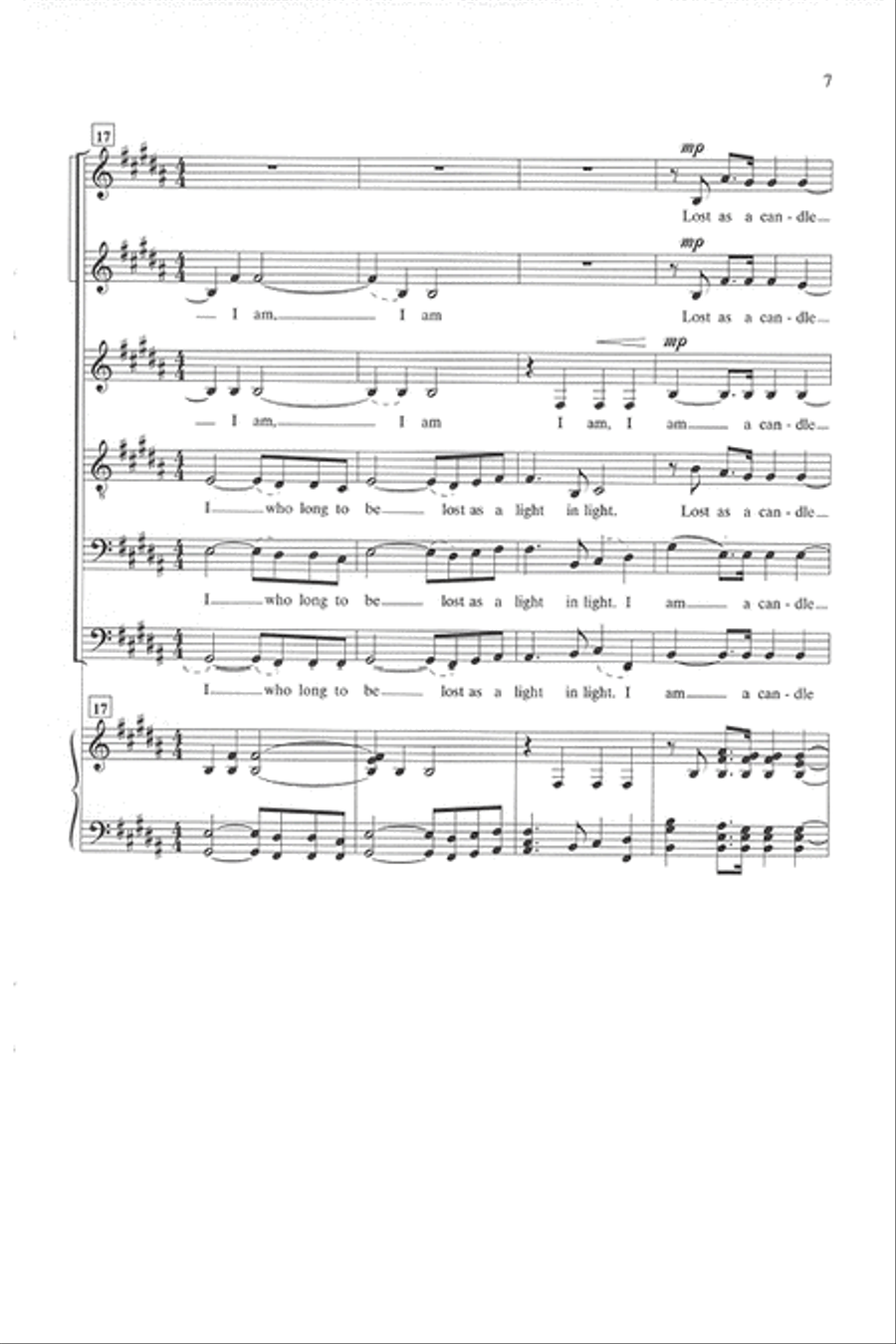 I Am Not Yours (SSATBB) I Am Not Yours (SSATBB) SSATBB scores gallery preview page 6