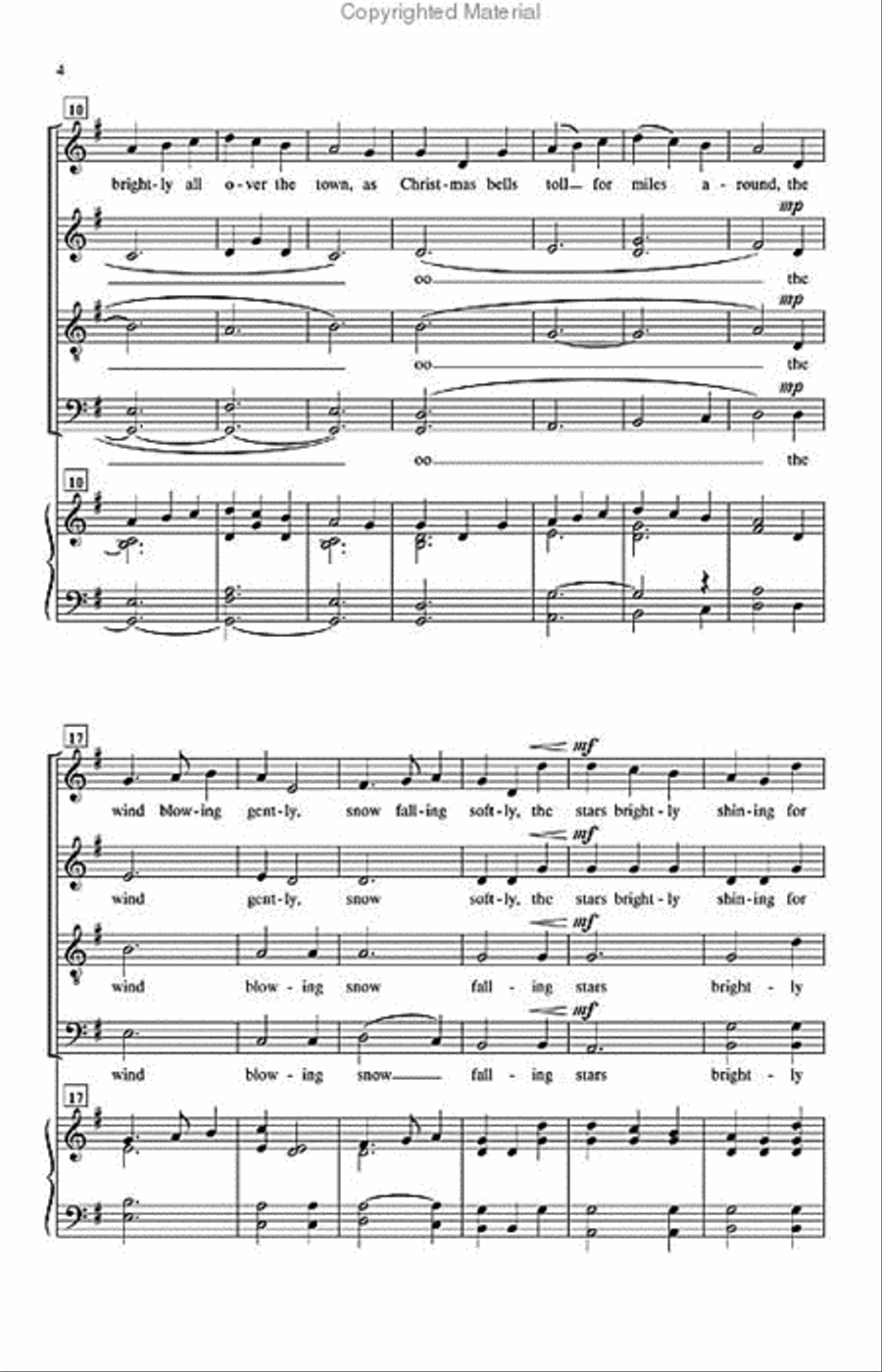 Sweeter Still: A Holiday Carol 4-Part scores gallery preview page 3