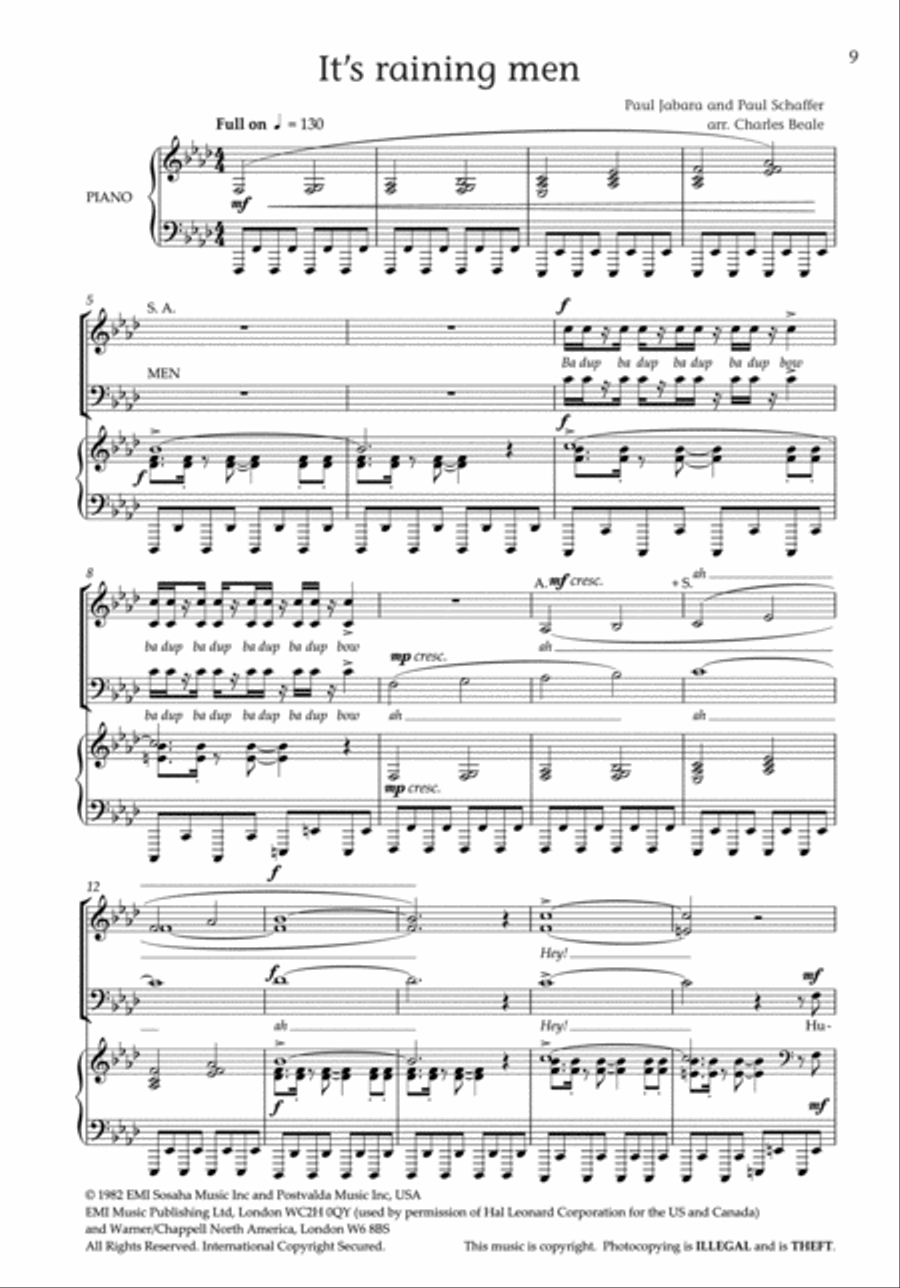 Disco Classics, Volume 1 Choir scores gallery preview page 3
