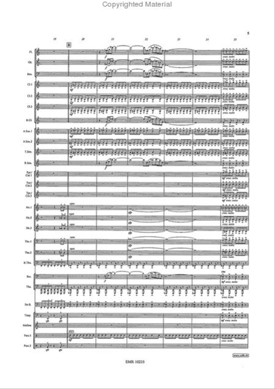 Jaws Jaws Concert Band scores gallery preview page 5