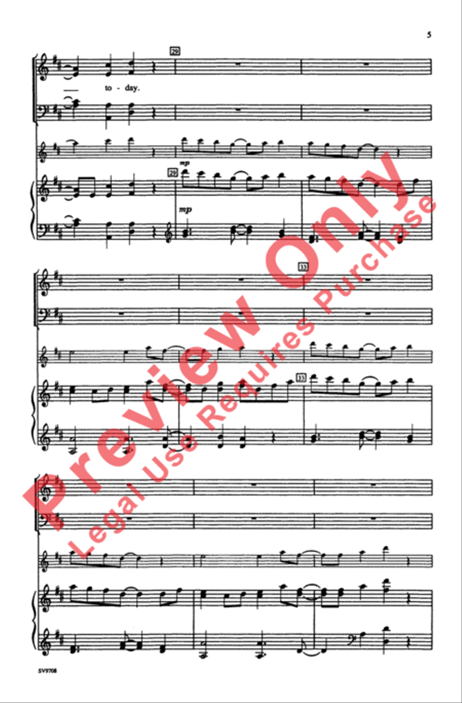 African Noel African Noel 4-Part scores gallery preview page 5