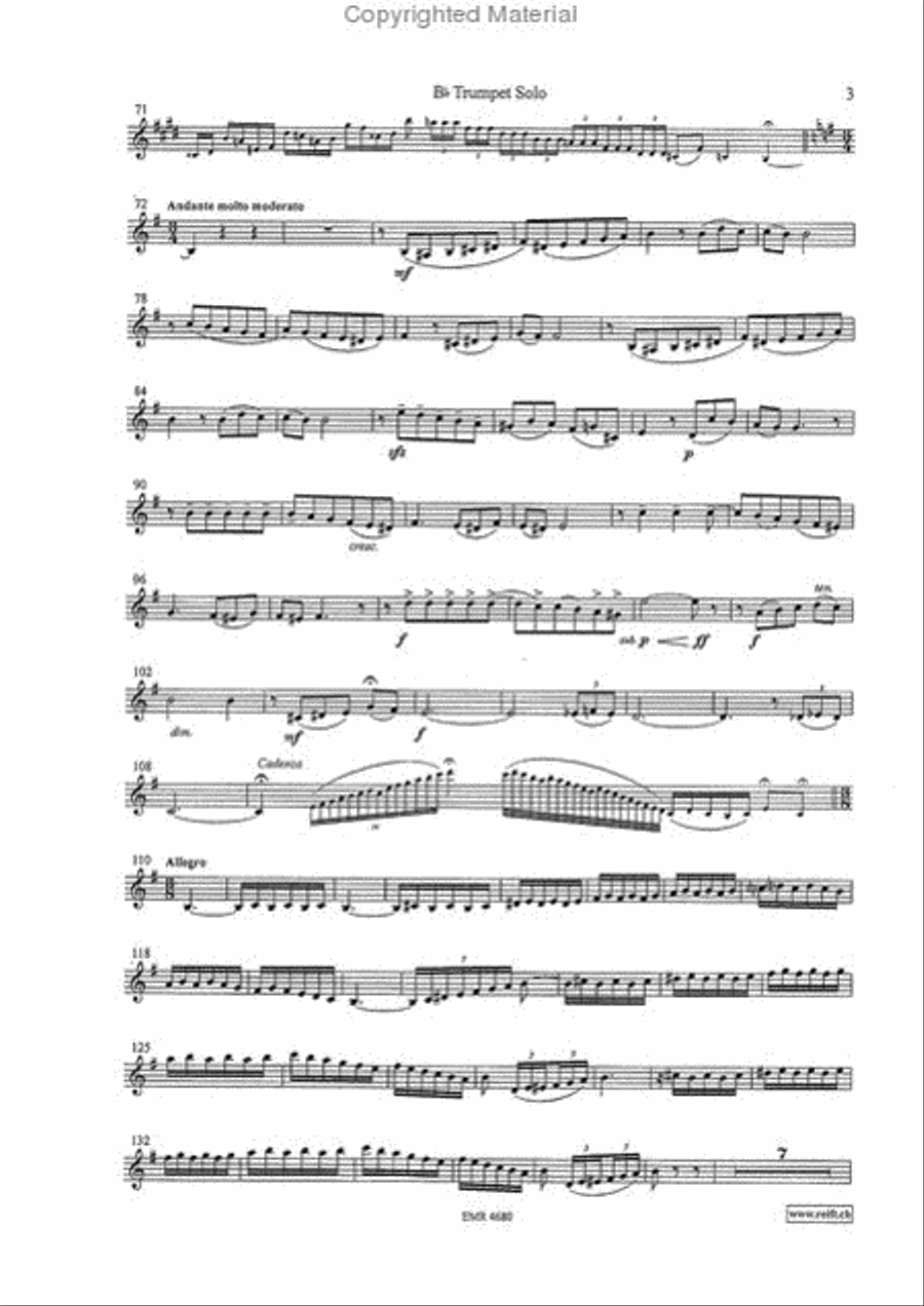 Carmen Fantasie Orchestra scores gallery preview page 4