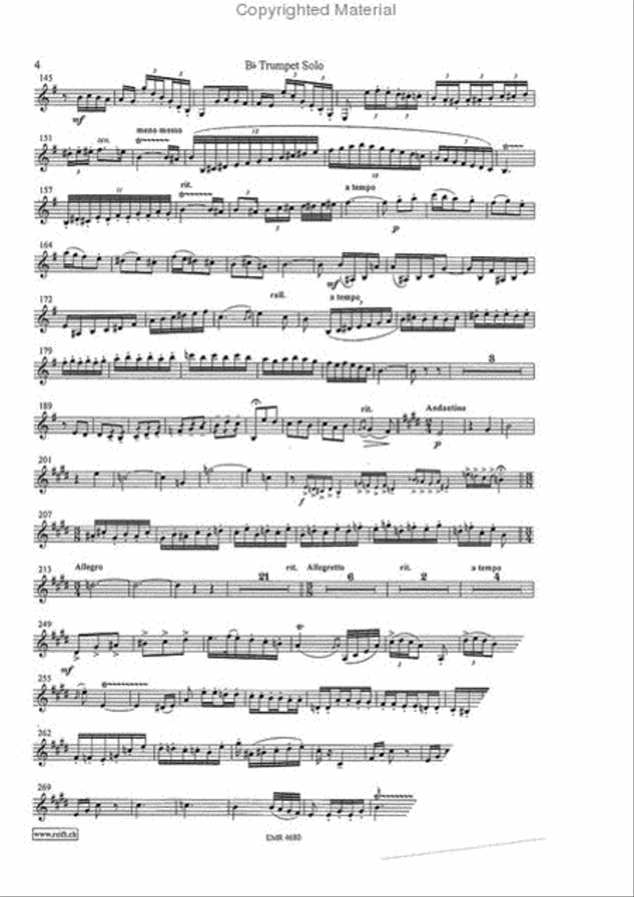 Carmen Fantasie Orchestra scores gallery preview page 5