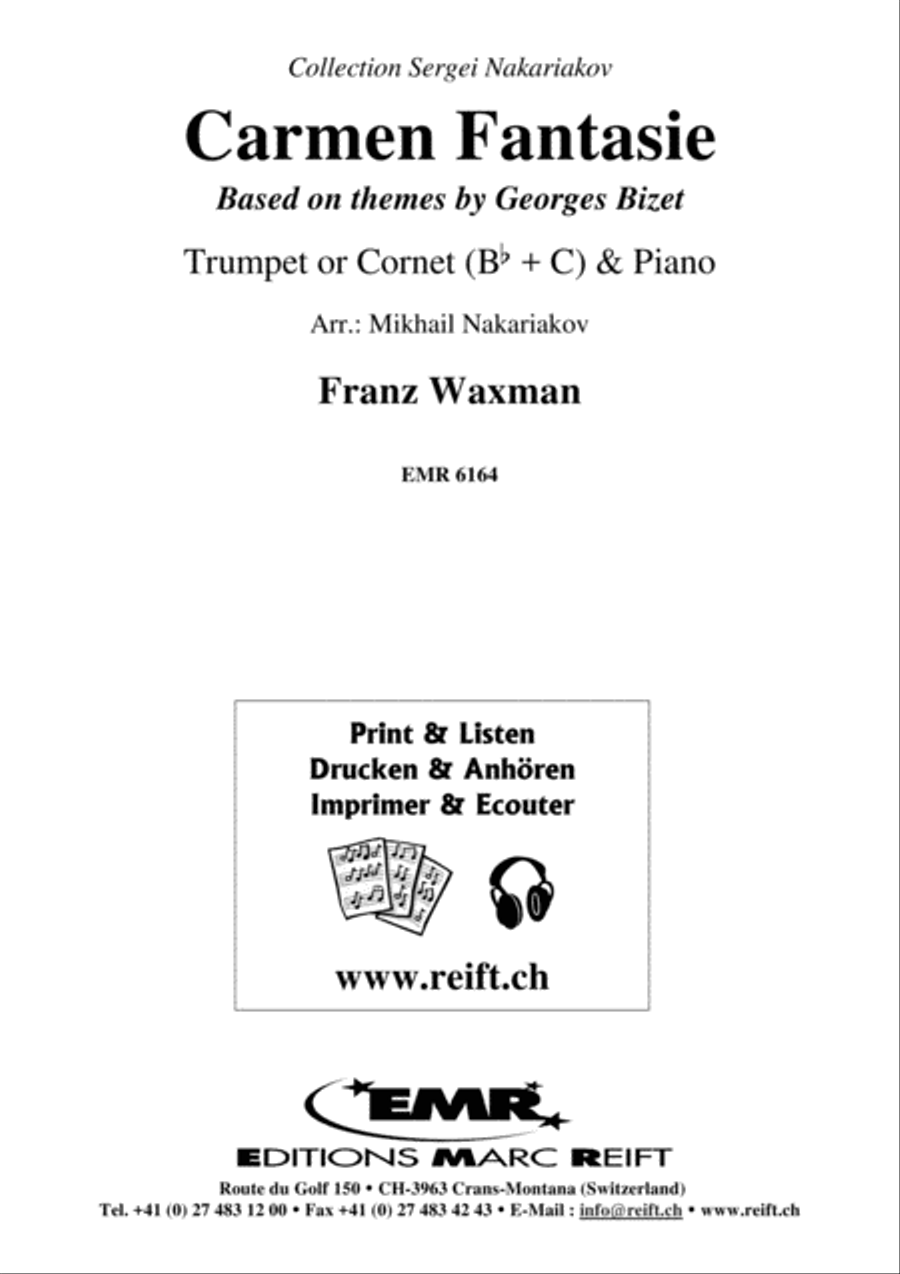 Carmen Fantasie Carmen Fantasie Cornet scores gallery preview page 2