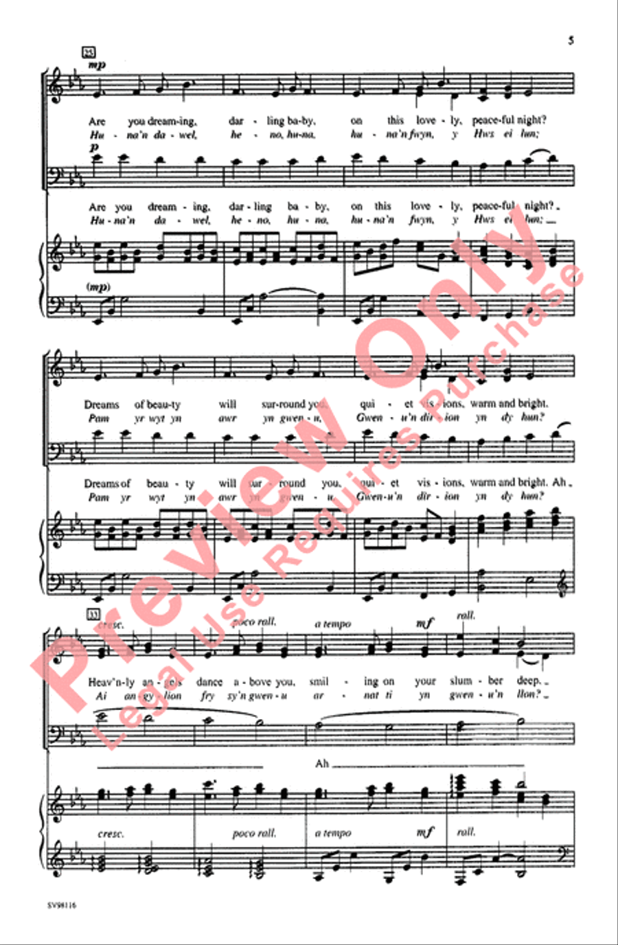 Suo-Gân Suo-Gân 3-Part scores gallery preview page 5