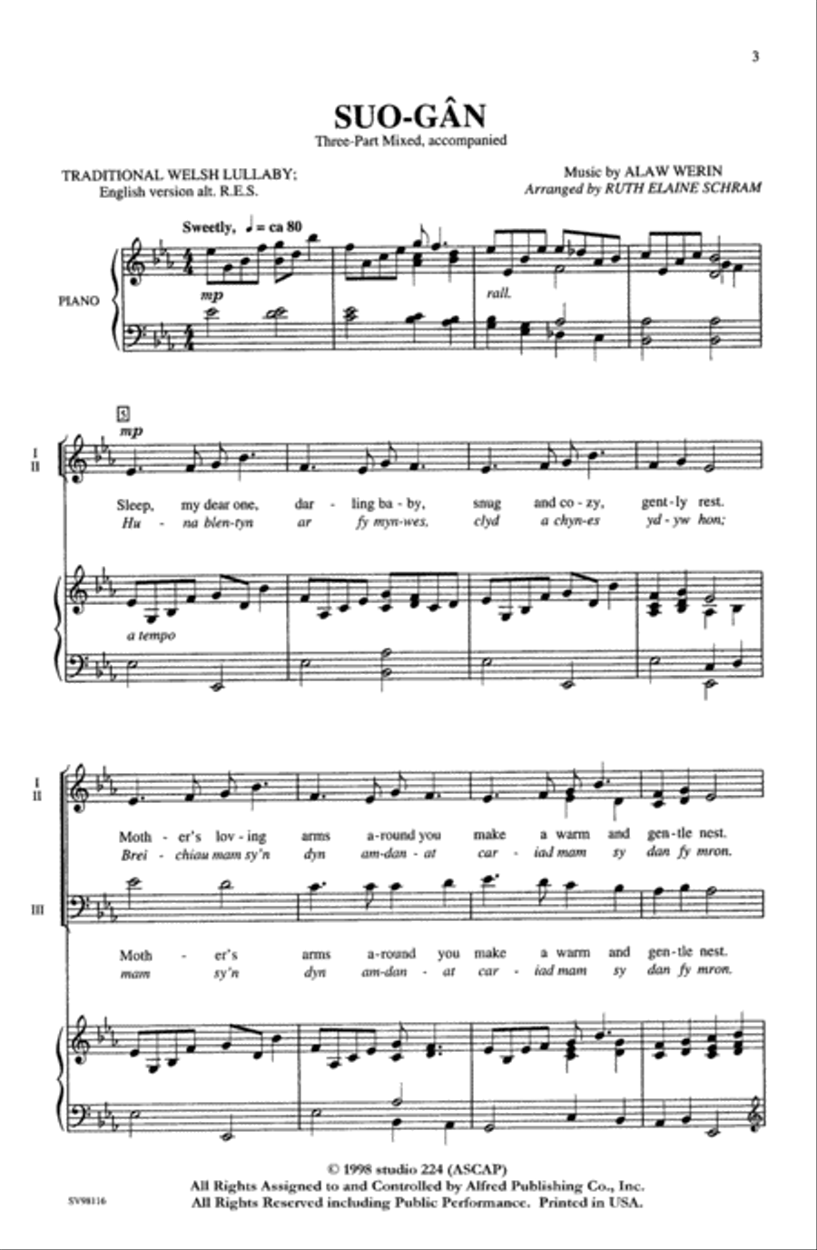 Suo-Gân Suo-Gân 3-Part scores gallery preview page 9